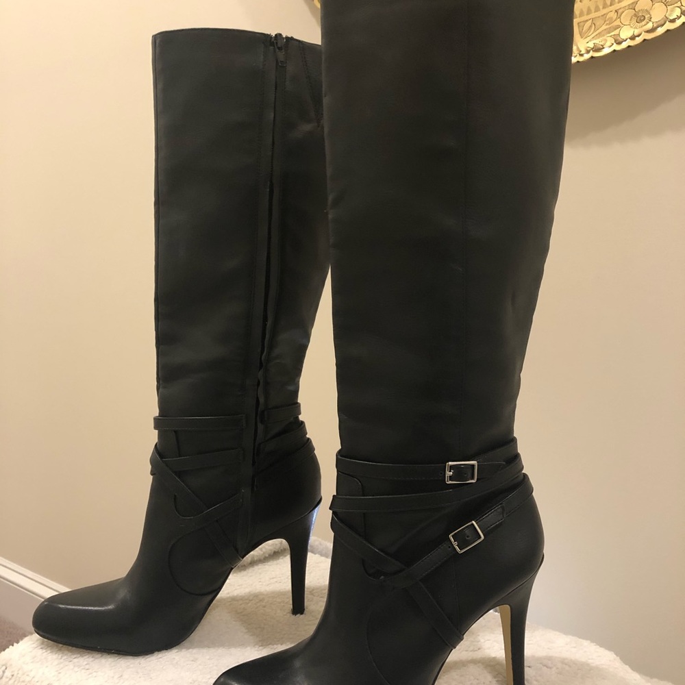 Black dress boots by I.N.C International Concepts